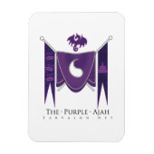 Paars Magnet Magneet (Verticaal)