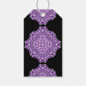 paars mandala cadeau labels cadeaulabel (Voorkant)