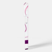 Paars marmer Patroon Case-Mate iPhone Case (Achterkant / Links)
