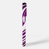 Paars marmer Patroon Case-Mate iPhone Case (Achterkant / Rechts)