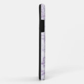 Paars marmer Patroon Case-Mate iPhone Case (Achterkant/rechts)