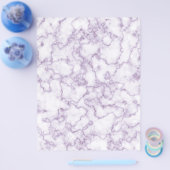 Paars marmer Patroon Flyer (Enkel)