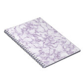 Paars marmer Patroon Notitieboek (Rechterzijde)
