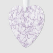 Paars marmer Patroon Ornament (voorkant)