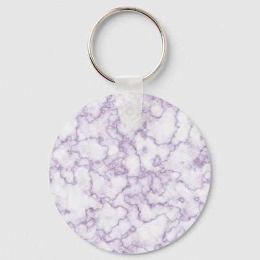 Paars marmer Patroon Sleutelhanger (Voorkant)