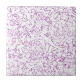 Paars marmerpatroon tegeltje (Voorkant)