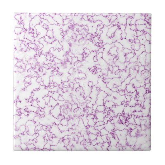 Paars marmerpatroon tegeltje (Voorkant)