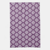 Paars Marokkaans Pattern Kitchen Towels Theedoek (Verticaal)