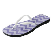 Paars Marokkaanse Moods Chevrons Teenslippers (Schuin)