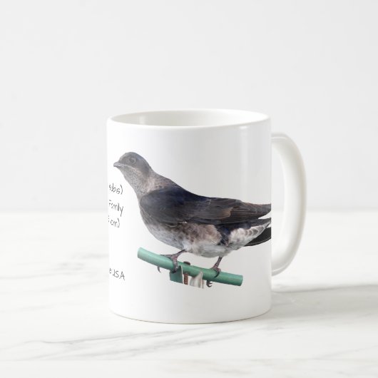 Paars Martin Vrouw Koffiemok (Voorkant rechts)