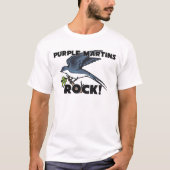 Paars Martins Rock T-shirt (Voorkant)