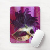 Paars Masquerade Masask Muismat (Met muis)