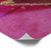 Paars Masquerade Masask Poster (Hoek)