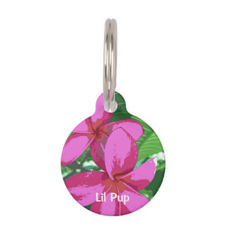 Paars Maui Plumeria Huisdierpenning