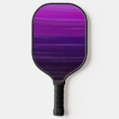 Paars Mauve Striped Add Name Monogram Team Pickleball Paddle (Achterkant)