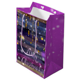  Paars Medium Cadeauzakje