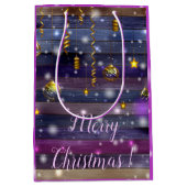 Paars Medium Cadeauzakje (Voorkant)