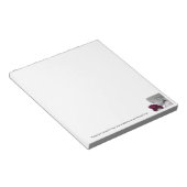 Paars meisje 1 klein Notitieblok (Schuin)