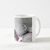 Paars meisje 1 Mok (Voorkant rechts)