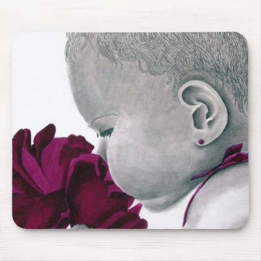 Paars_Meisje_1 Muismat (Voorkant)