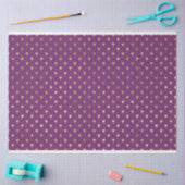 PAARS MET GOUDE HARTPATTERS TISSUEPAPIER (Craft)
