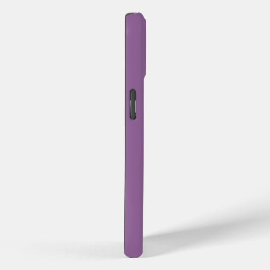 Paars met monogram Case-Mate iPhone case (Achterkant / Rechts)