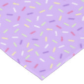 paars met sprinkhaanvormige patroonplaat tafelkleed (Gekanteld)