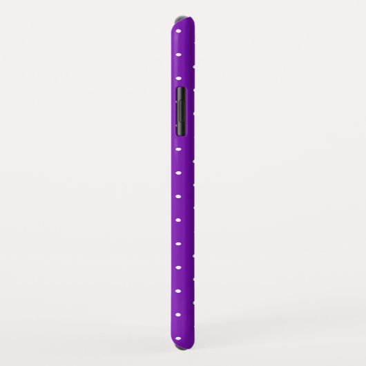 paars met witte haarpunten Case-Mate iPhone case (Achterkant/rechts)