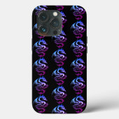 Paars metallisch tragopatroon Case-Mate iPhone case (Achterkant)