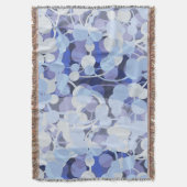 Paars microbe-patroon deken (Voorkant Verticaal)