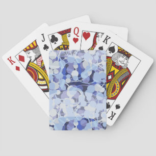 Paars microbe-patroon pokerkaarten