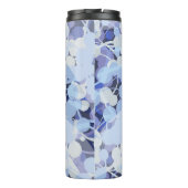 Paars microbe-patroon thermosbeker (Achterkant)