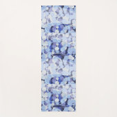 Paars microbe-patroon yogamat (Voorkant)