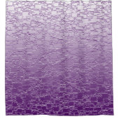 Paars mini-teielontwerp douchegordijn (Voorkant)