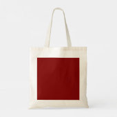 Paars Minimal Retro Afstudeertas Tote Bag (Achterkant)