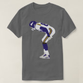 Paars Minnesota Moss Mooning Crowd T-shirt (Design voorkant)