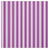 Paars & Mint Cream Colored Stripes Patroon Stof (Swatch)