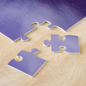 Paars Mist Abstract Legpuzzel (Zijkant)