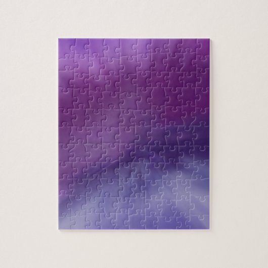 Paars Mist Abstract Legpuzzel (Verticaal)