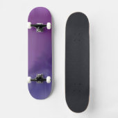 Paars Mist Abstract Persoonlijk Skateboard (Voorkant)