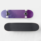 Paars Mist Abstract Persoonlijk Skateboard (Horizontaal)