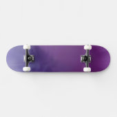 Paars Mist Abstract Persoonlijk Skateboard (Horizontaal)