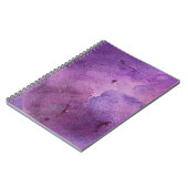 Paars Mist Glitter Painting Notitieboek (Linkerzijde)