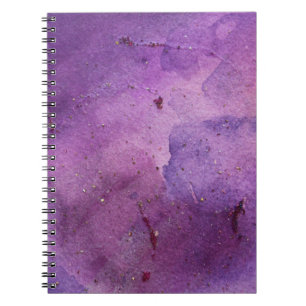 Paars Mist Glitter Painting Notitieboek