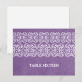 Paars modern Bohemen Briefkaart (Voorkant / Achterkant)