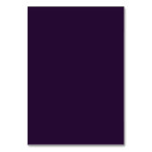 Paars modern Grieks huwelijksnummer Kaart (Achterkant)