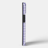 Paars modern houndstooth bij Emporiomoffa Case-Mate iPhone Case (Achterkant / Rechts)