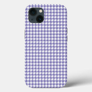 Paars modern houndstooth bij Emporiomoffa Case-Mate iPhone Case