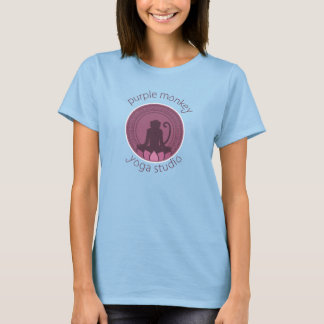 Paars Monkey Yogini Shirt