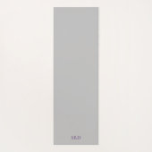 Paars monogram yogamat (Achterkant)
